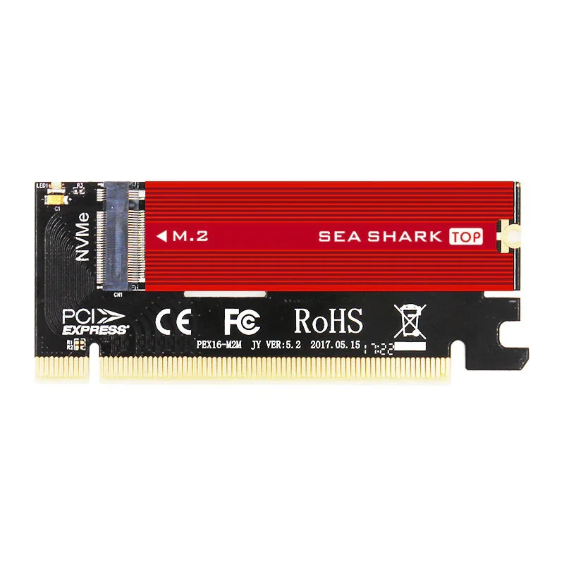 BTC-PEM2NVNG1U PCIe 3.0 x16 PCI M.2 x4 -M Key Soğutuculu Çevirici