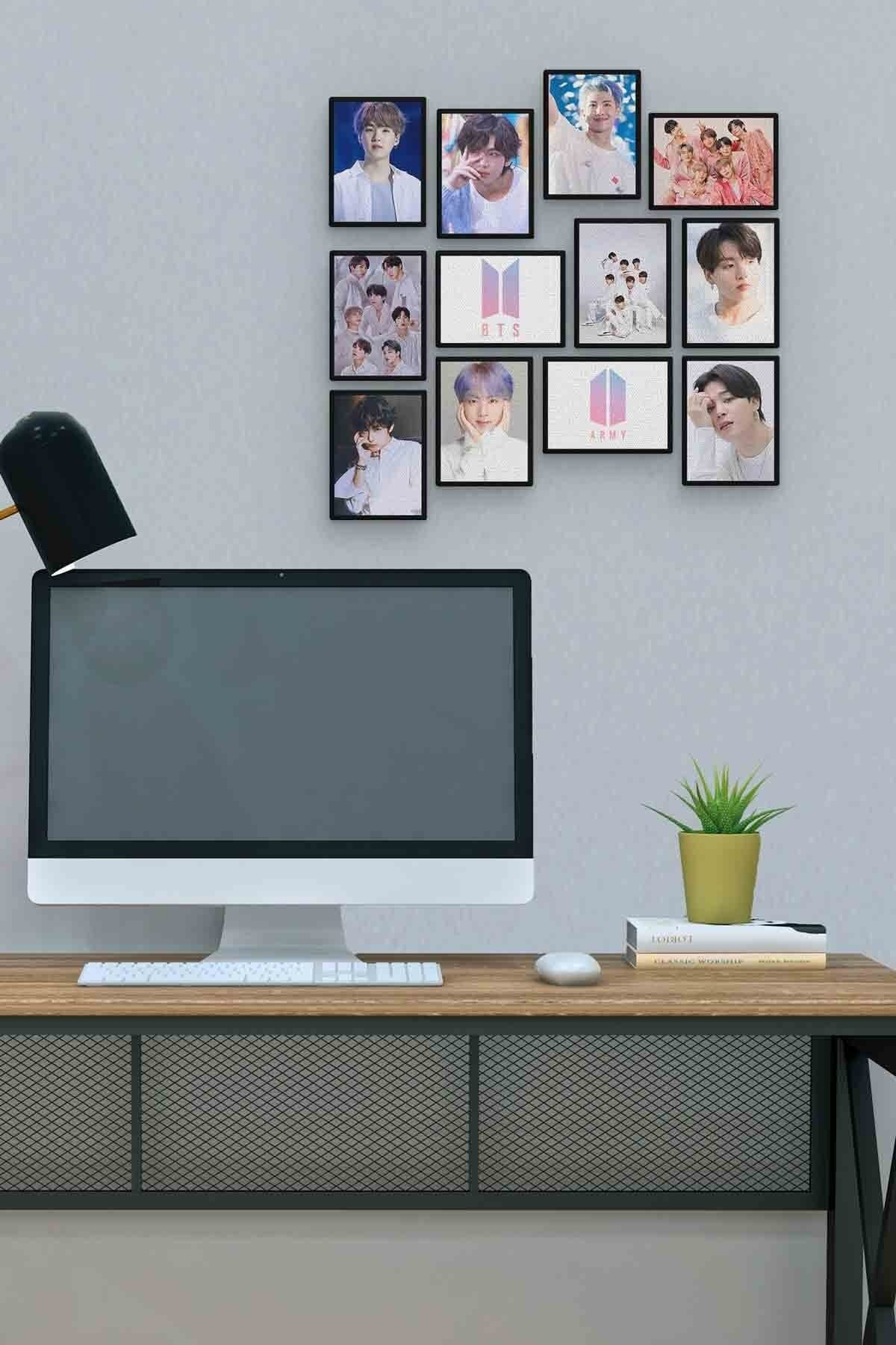 Bts 12 Parça Mdf (ahşap) Tablo Ofis Boyu  Fiyatı, Yorumları ve Özellikleri