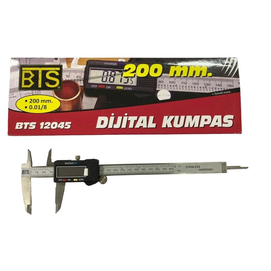 Bts 12045 Dijital Kumpas 200 mm Fiyatı, Yorumları ve Özellikleri