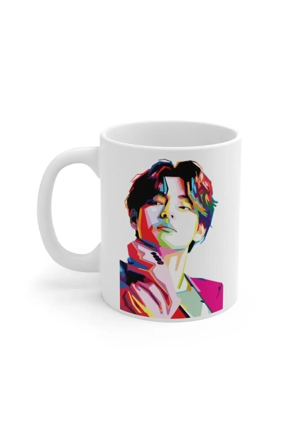 Bts Kim Taehyung Baskılı Kupa Bardak