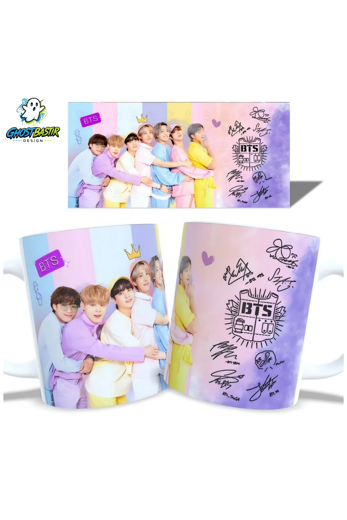 BTS Kupa Bardak | Tek Adet K0470