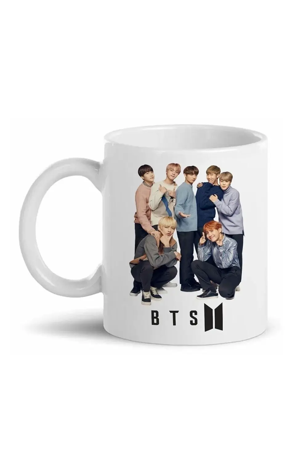 Bts Tasarımlı Baskılı Kupa Bardak D06