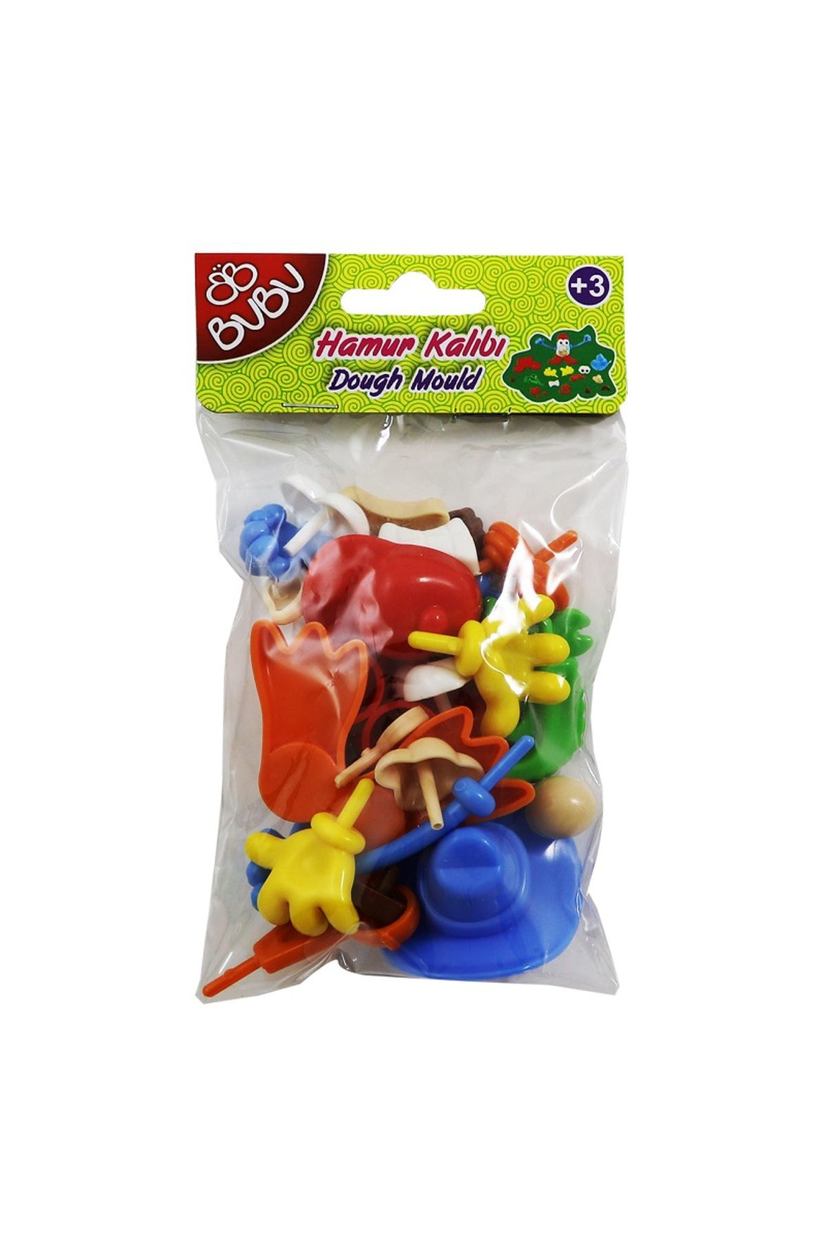 Bubu Bu-Bu 00004 Oyun Hamuru Aksesuarlari 26 Parça