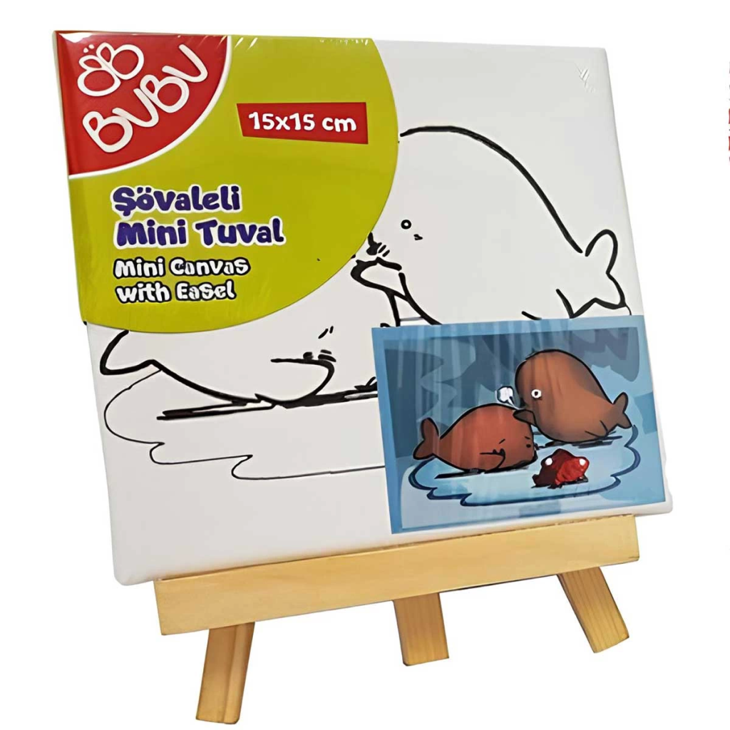 Bu-Bu Games Mini Şövaleli Tuval Seti Bu-Bu Games Mini Şövaleli Tuval Seti