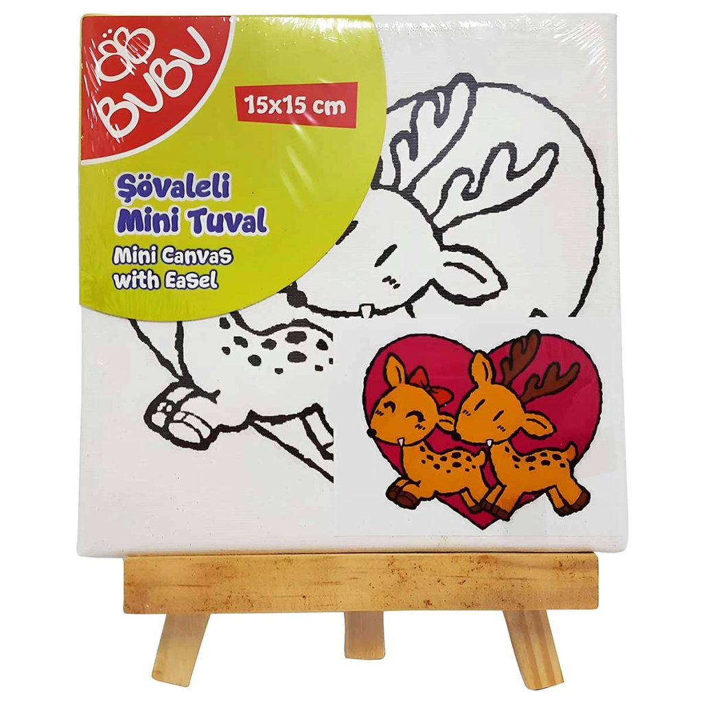 Bu-Bu Games Mini Şövaleli Tuval Seti Bu-Bu Games Mini Şövaleli Tuval Seti