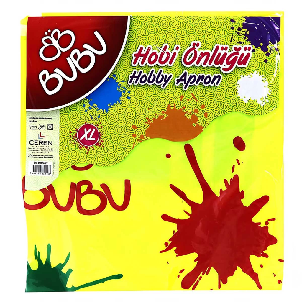 Bu-Bu Games Önlük 8-10 Yaş (Su Geçirmez) Bu-Bu Games Önlük 8-10 Yaş (Su Geçirmez)