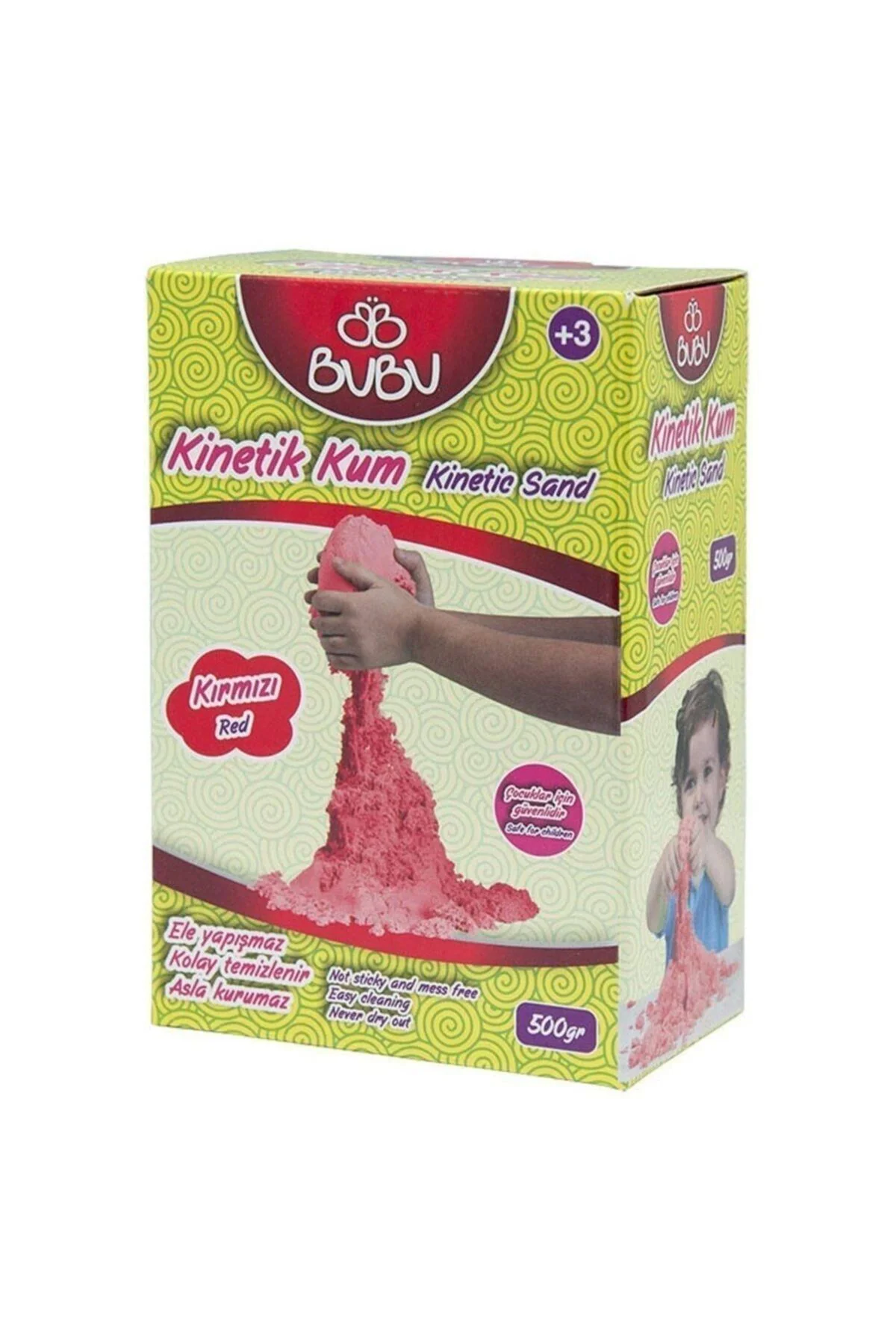 Bu-bu Oyun Kumu 500 Gr.kırmızı - Ku0006 Bu-bu Oyun Kumu 500 Gr.kırmızı - Ku0006
