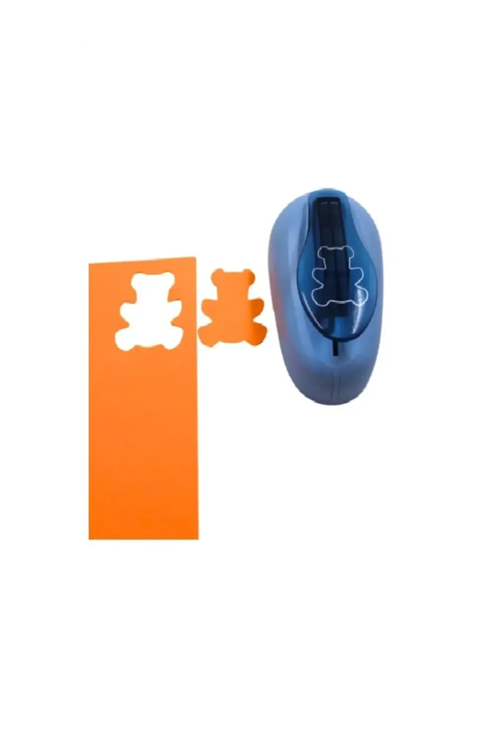 Bu-bu Şekilli Eva Ve Kağıt Delgeç Ayıcık 3/2'' L ( 4 Cm )