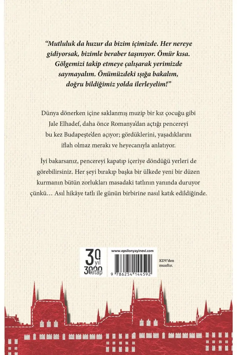 Bu Da Peşte - Bir Lokma Şehir & Bir Yudum Hayat - Jale Trana Elha