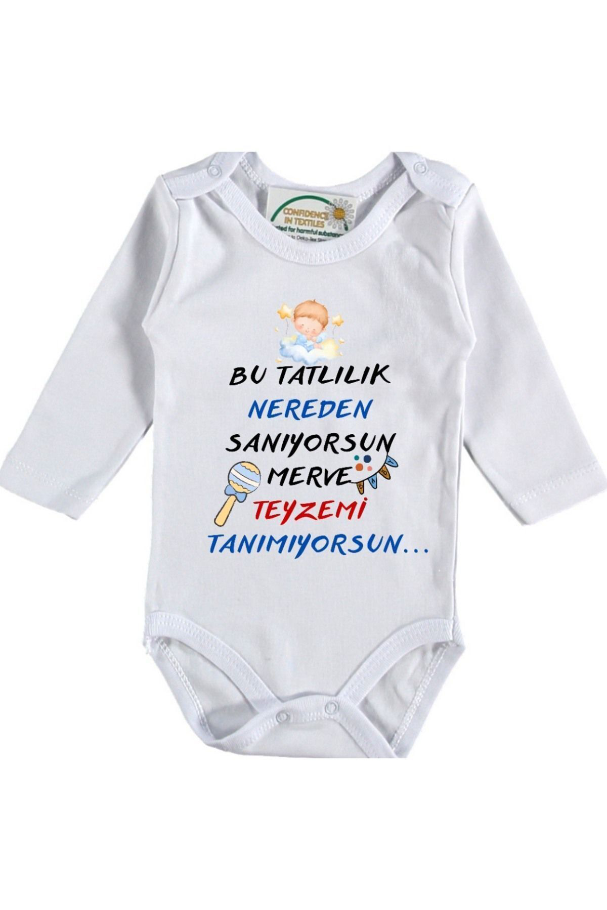 Bu tatlılık nerden sanıyorsun Teyzemi Tanımıyorsun Yazılı Kişiye 