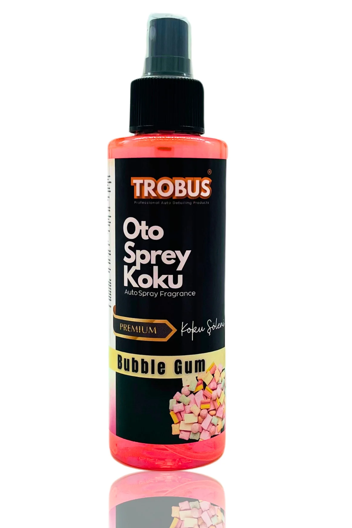 Bubble Gum Oto Sprey Koku - Premium Koku Şöleni (150 ml)
