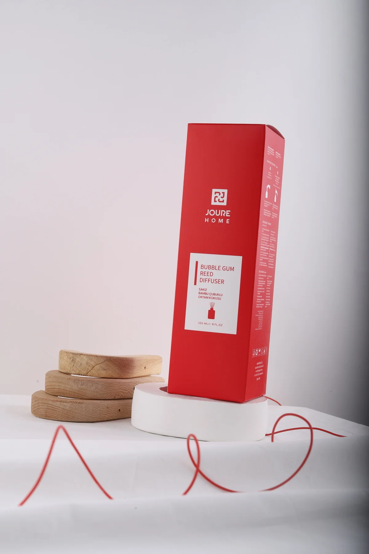 Bubble Gum Reed Diffuser, Sakız Bambu Çubuklu Oda Kokusu, Home Fragrance, 120ml Bubble Gum Reed Diffuser, Sakız Bambu Çubuklu Oda Kokusu, Home Fragrance, 120ml - Görsel 3