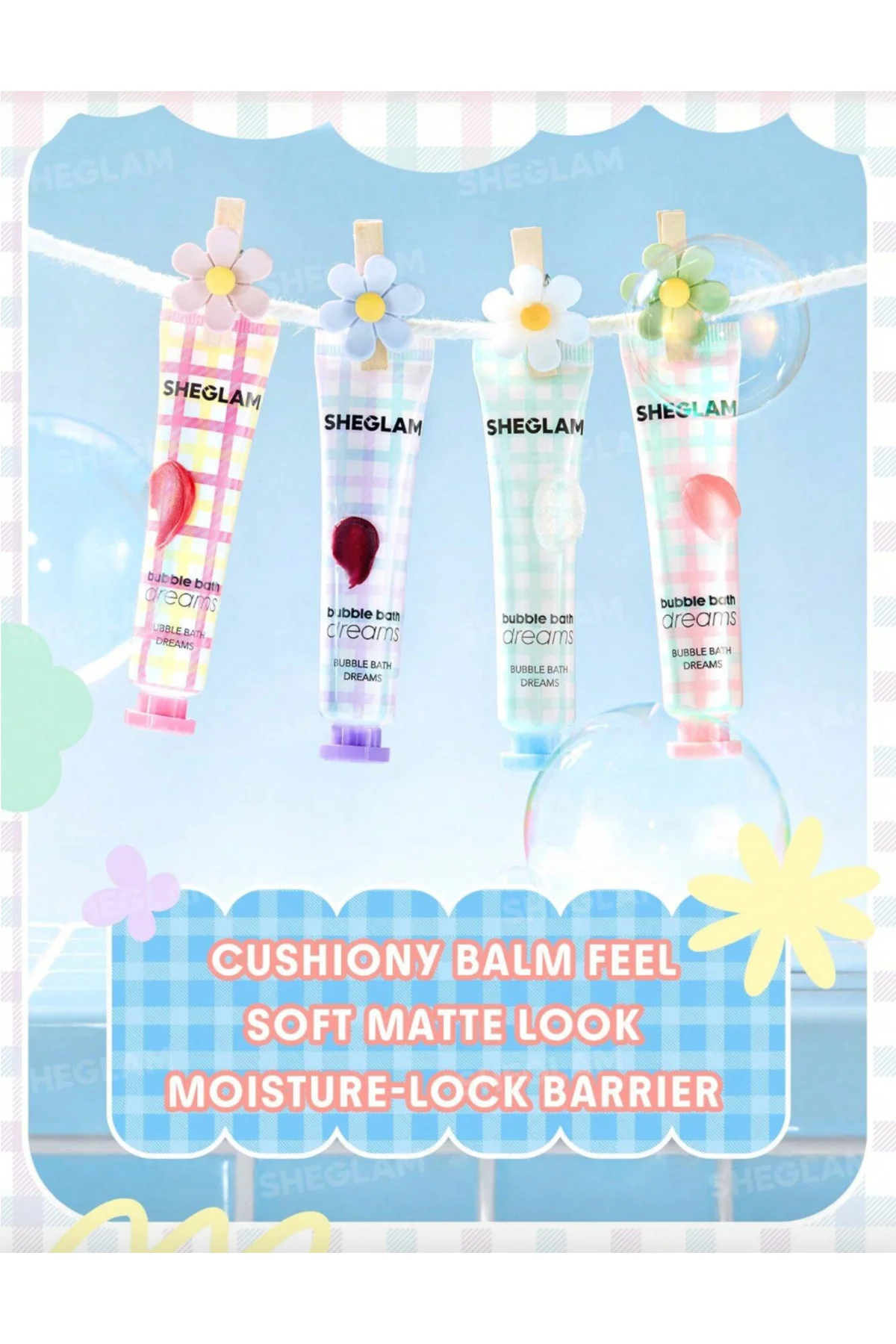 Bubble Kiss Lip Balm-Peaches