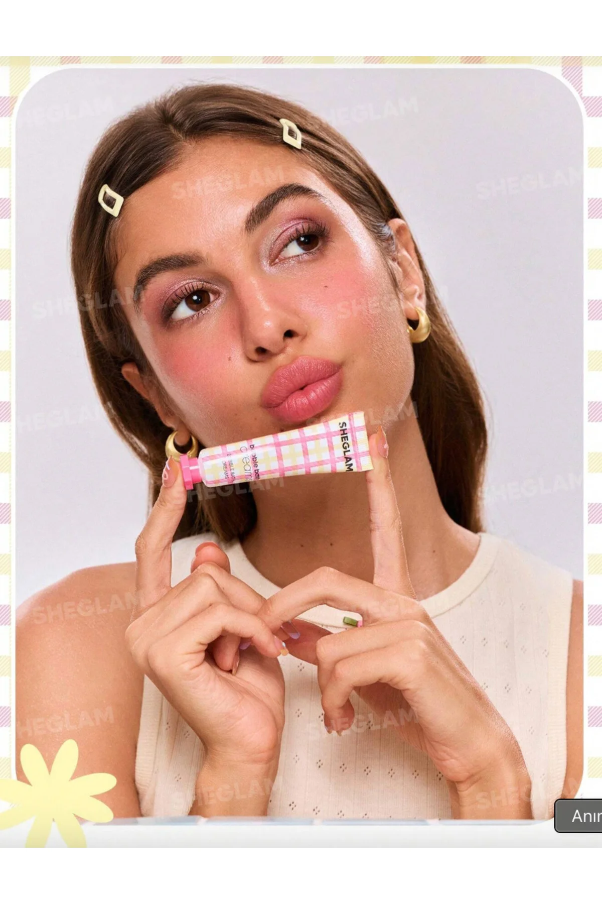 Bubble Kiss Lip Balm-Peaches