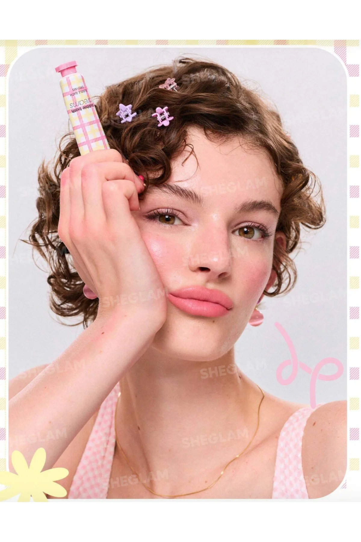 Bubble Kiss Lip Balm-Peaches