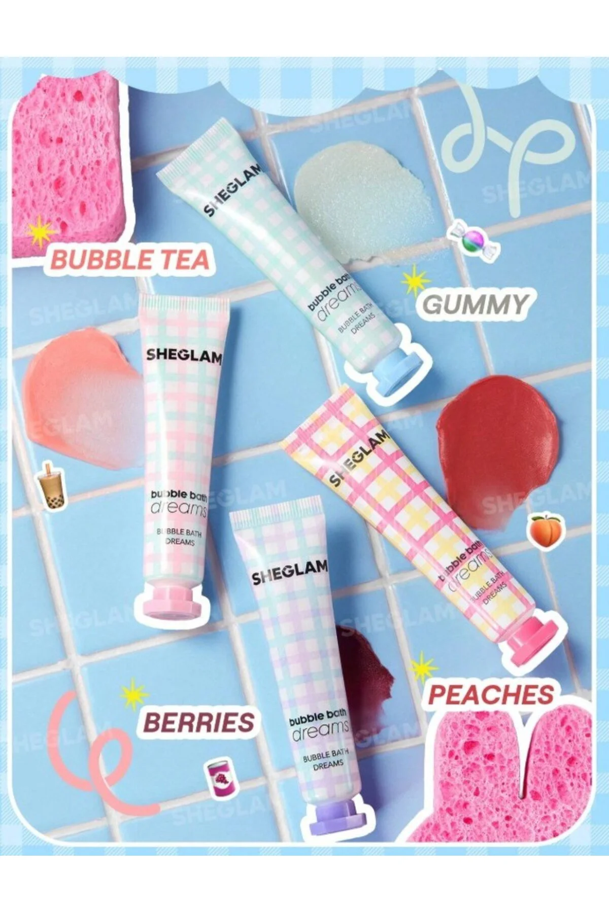 Bubble Kiss Renkli Nemlendirici Lip Balm - Islak Bitişli Gloss Et