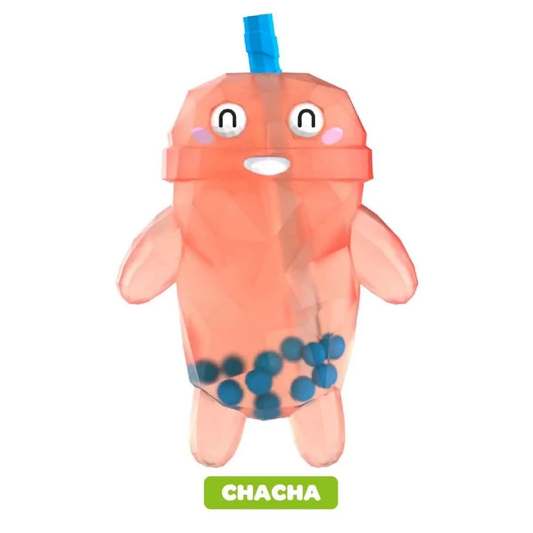 Bubble Tea Crystal Boba Pals Serisi 14 cm - 1 Adet Stokta Olan Gönderilir