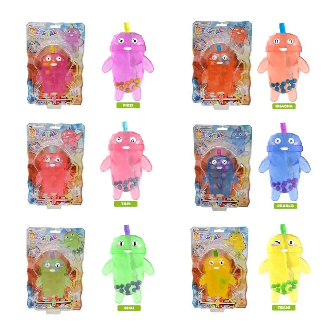 Bubble Tea Crystal Boba Pals Serisi 14 cm - 1 Adet Stokta Olan Gönderilir