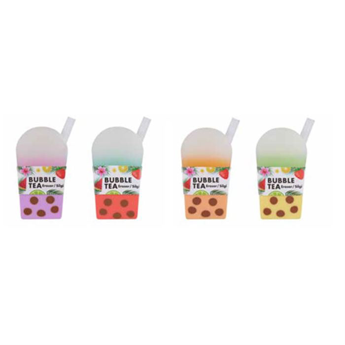 Adel Bubble Tea Renkli Silgi - 4 Adet