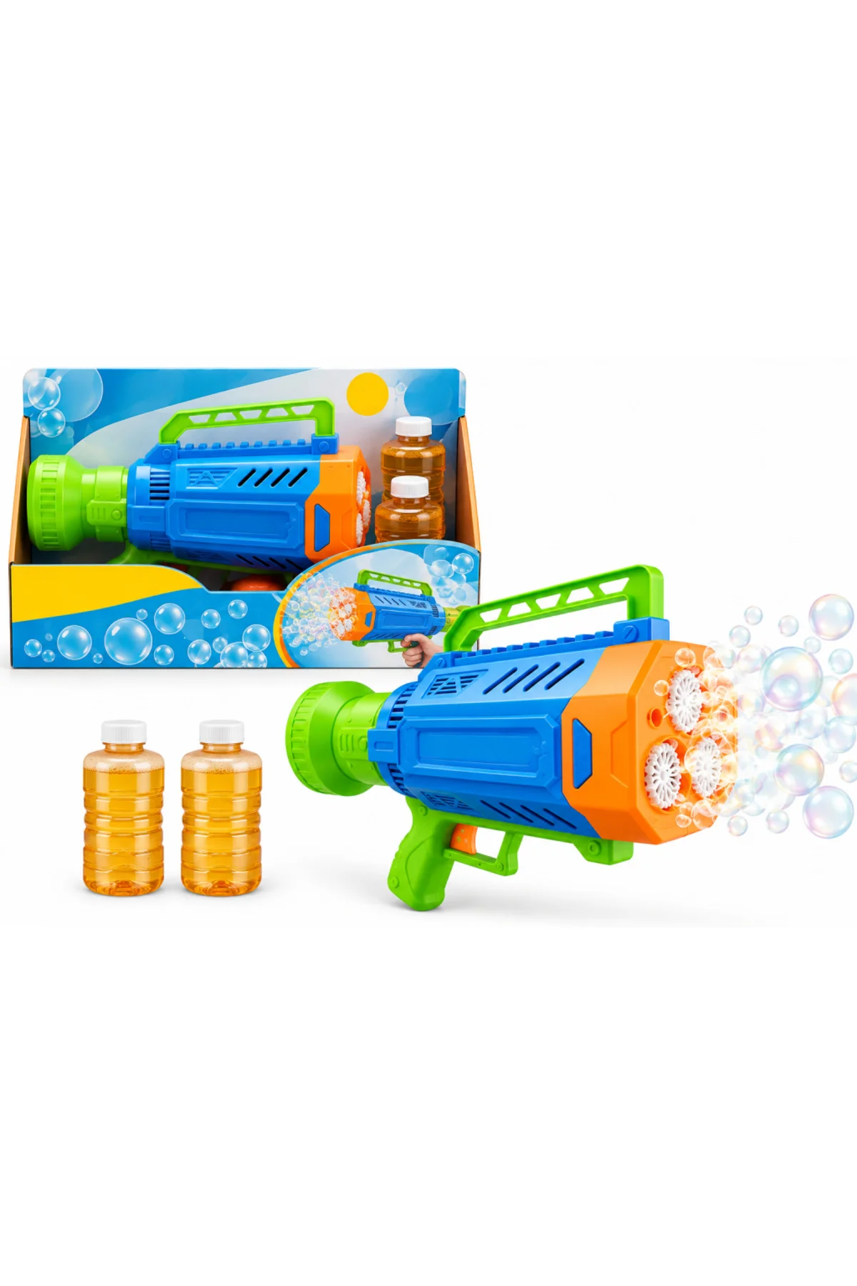 Bubbles Işıklı Mega Köpük Tabancası S1 40 cm Bubbles Işıklı Mega Köpük Tabancası S1 40 cm