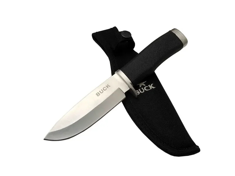 Buck 7-7 Siyah  / Outdoor Bıçak 22cm - Siyah Sap, Kılıflı Fiyatı, Yorumları ve Özellikleri