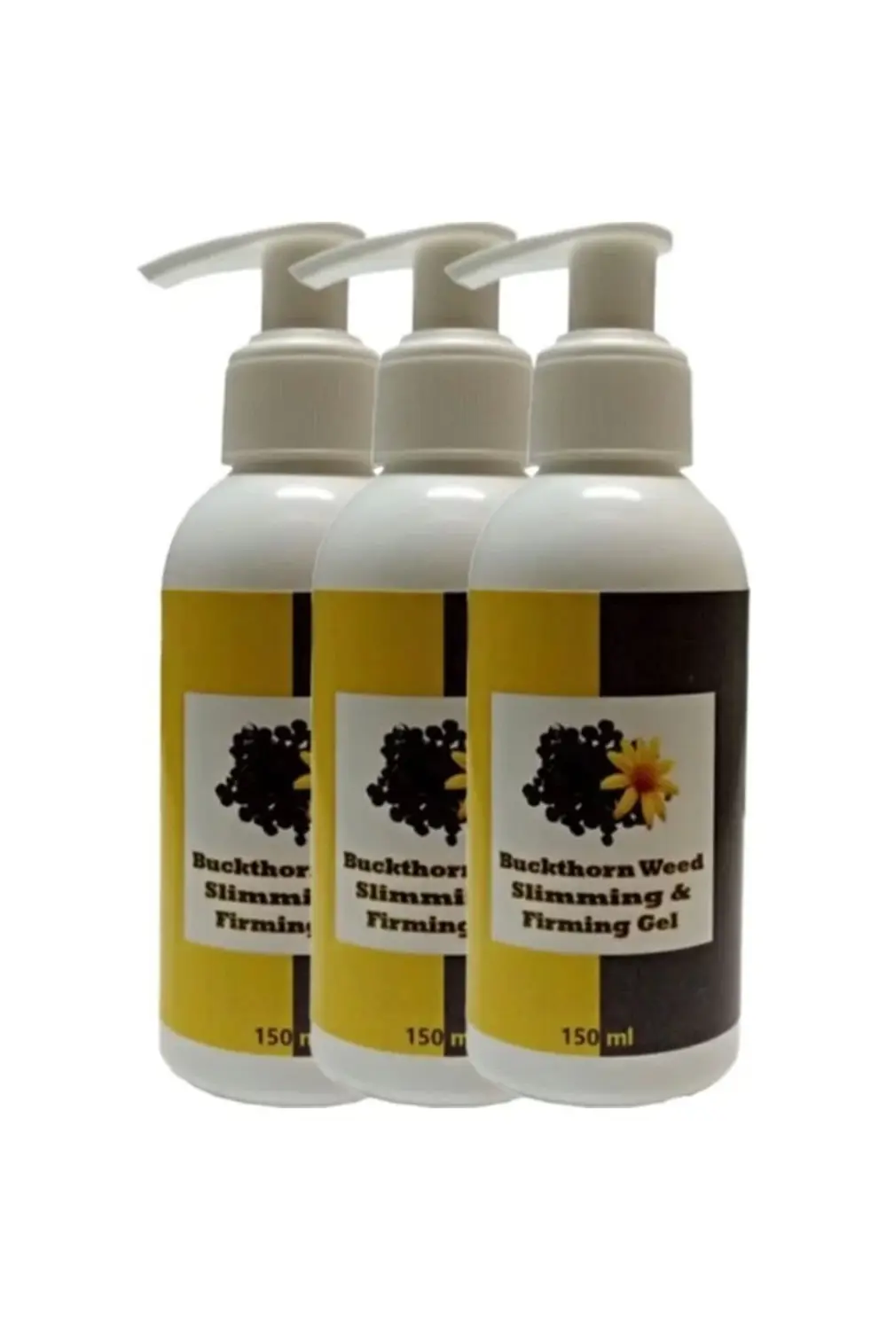 Buck Thorn Weed Slimming & Firming Gel 3lü Adet Acı Çehre Tohumu