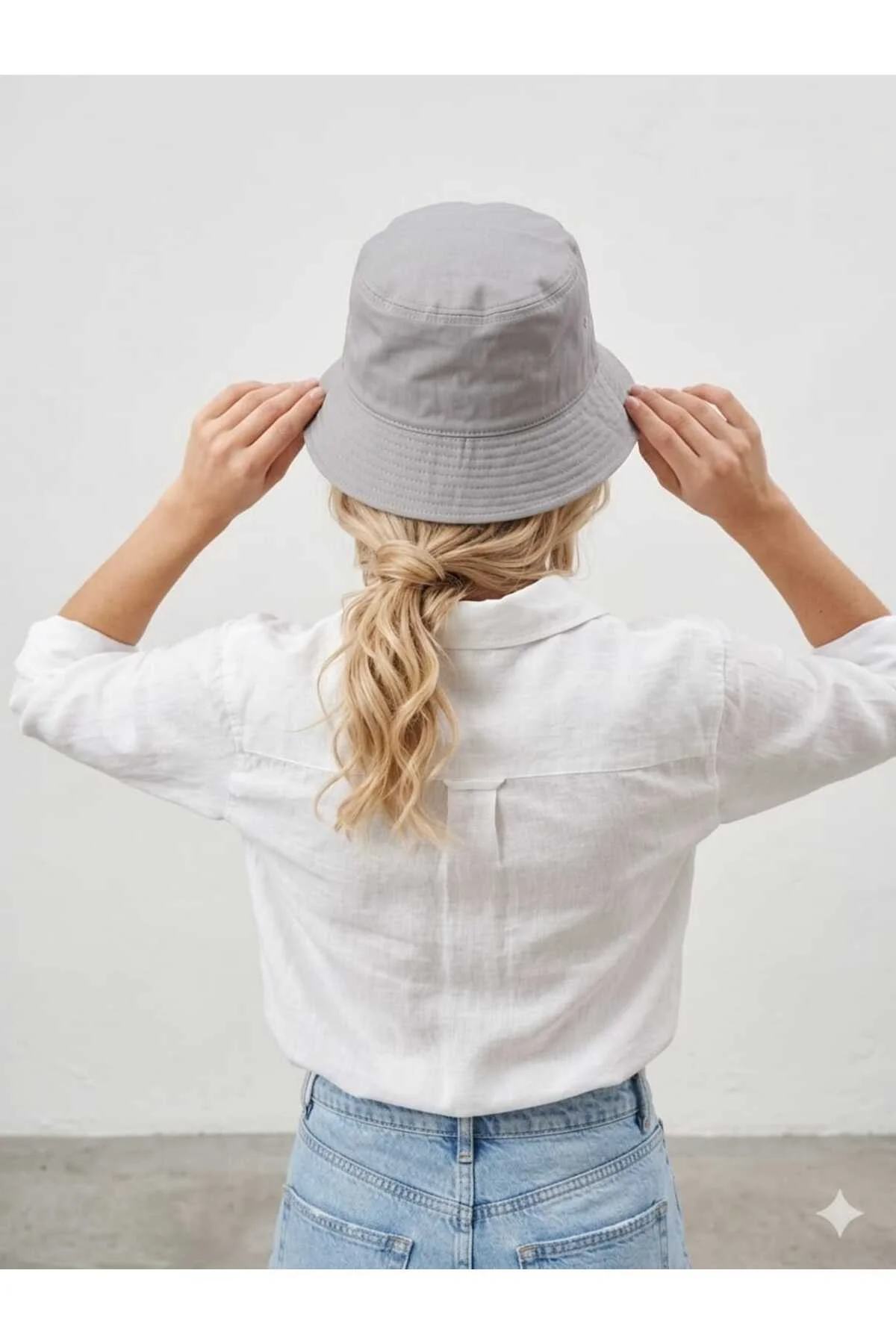 Bucket Tarz Kova Balıkçı Şapka Açık Mavi Yazlık Baharlık Açık Mavi Modern Unisex Kadın Erkek Günlük Bucket Tarz Kova Balıkçı Şapka Açık Mavi Yazlık Baharlık Açık Mavi Modern Unisex Kadın Erkek Günlük