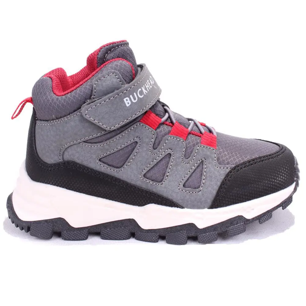 Buckhead 4351 Gri Kırmızı Ortopedik Günlük Erkek Çocuk Bot Buckhead 4351 Gri Kırmızı Ortopedik Günlük Erkek Çocuk Bot