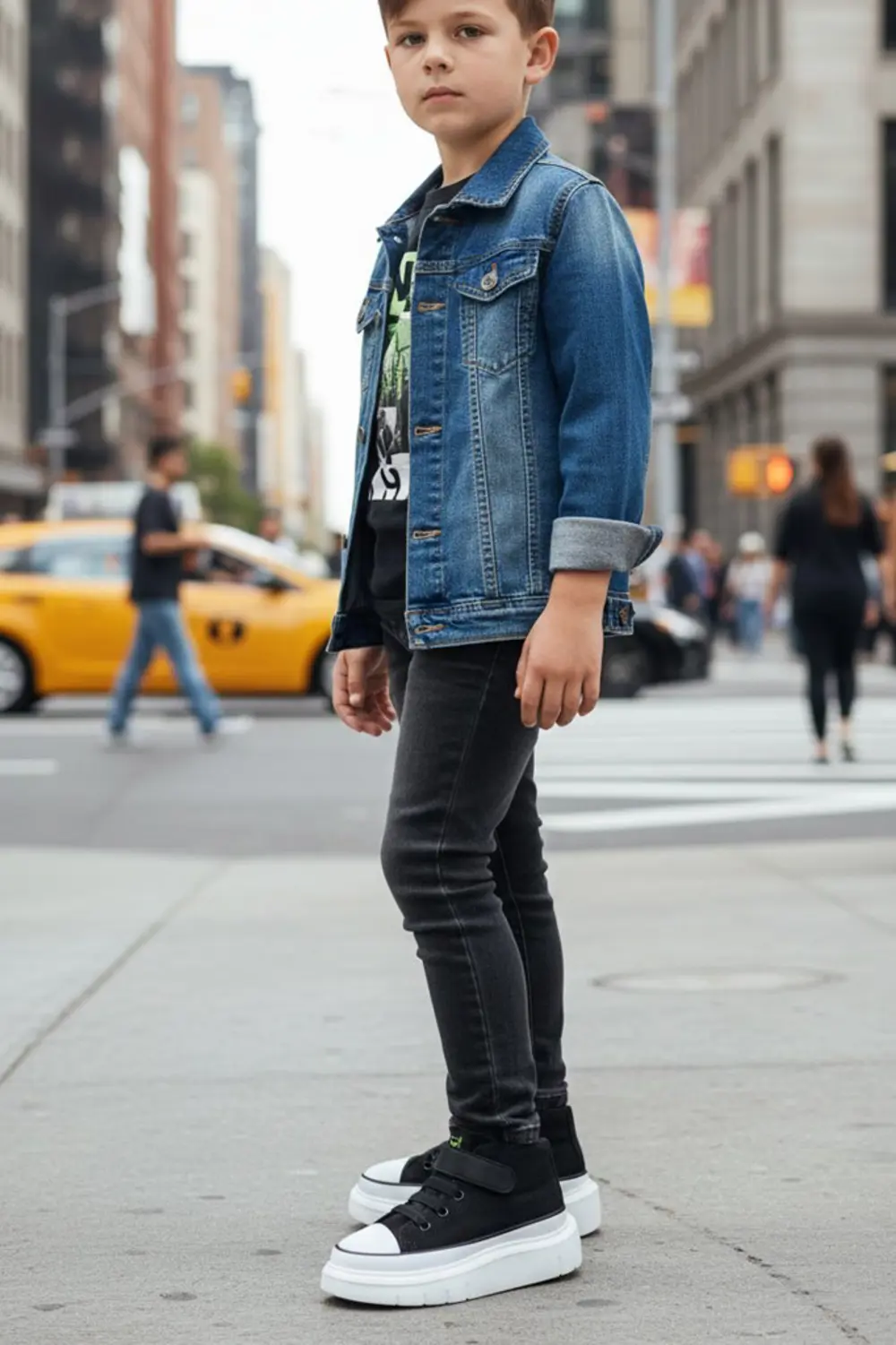 Buckhead Axel 4490 Siyah Ortopedik Günlük Erkek Çocuk Spor Ayakka