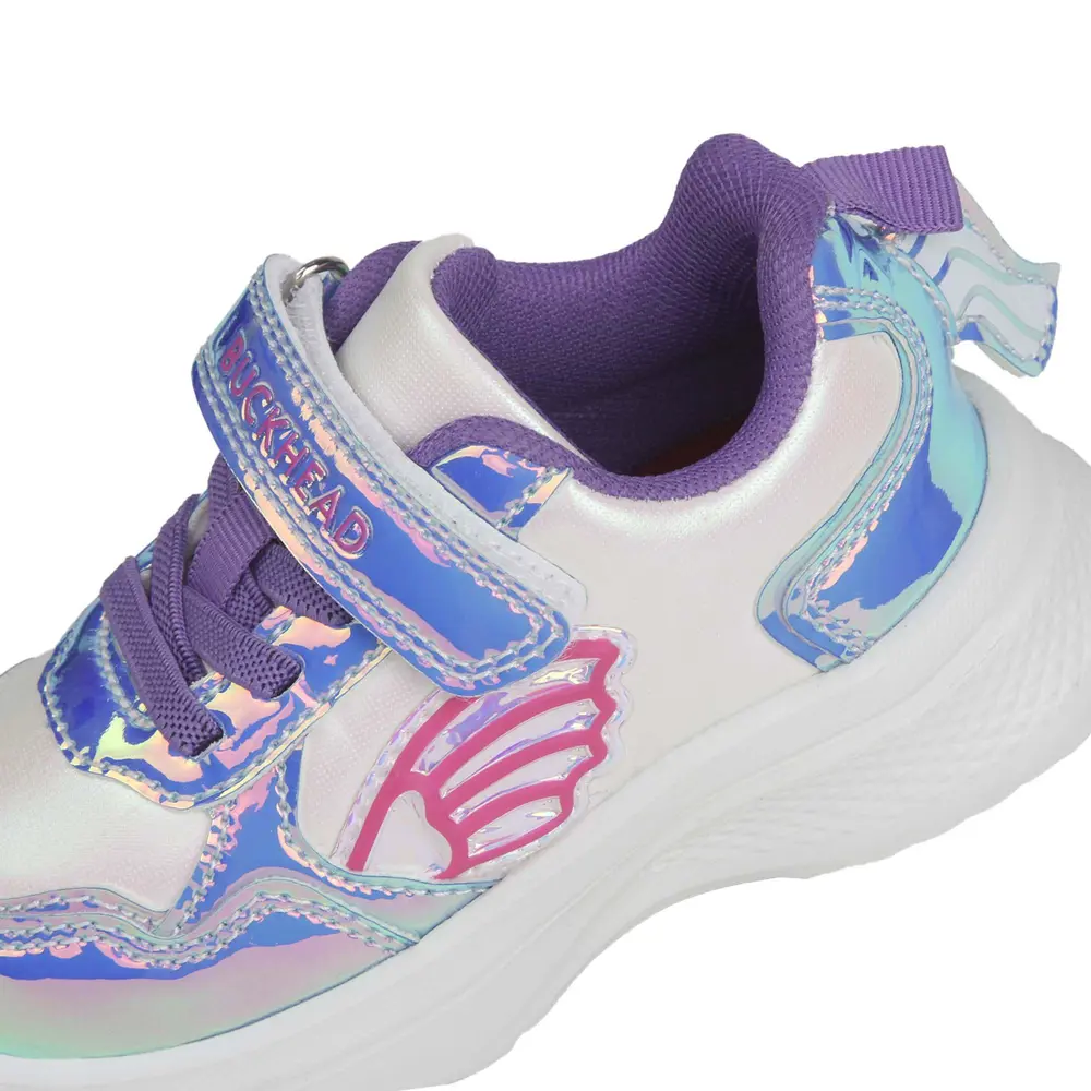 Buckhead Bright Işıklı Günlük Çocuk Ayakkabısı BUCK3041Silver