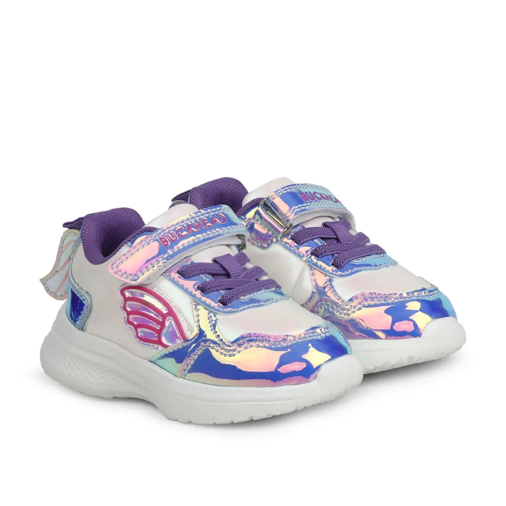 Buckhead Bright Işıklı Günlük Çocuk Ayakkabısı BUCK3041Silver