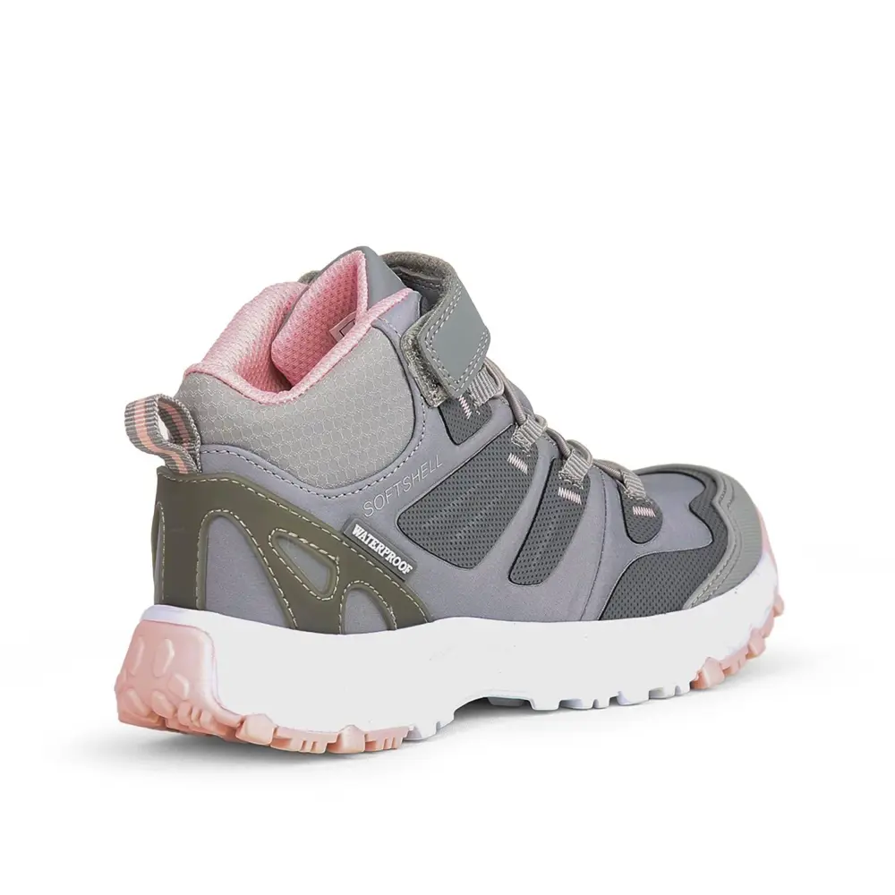 Buckhead Çocuk Zyon High Bot BUCK3005Grey-Pink