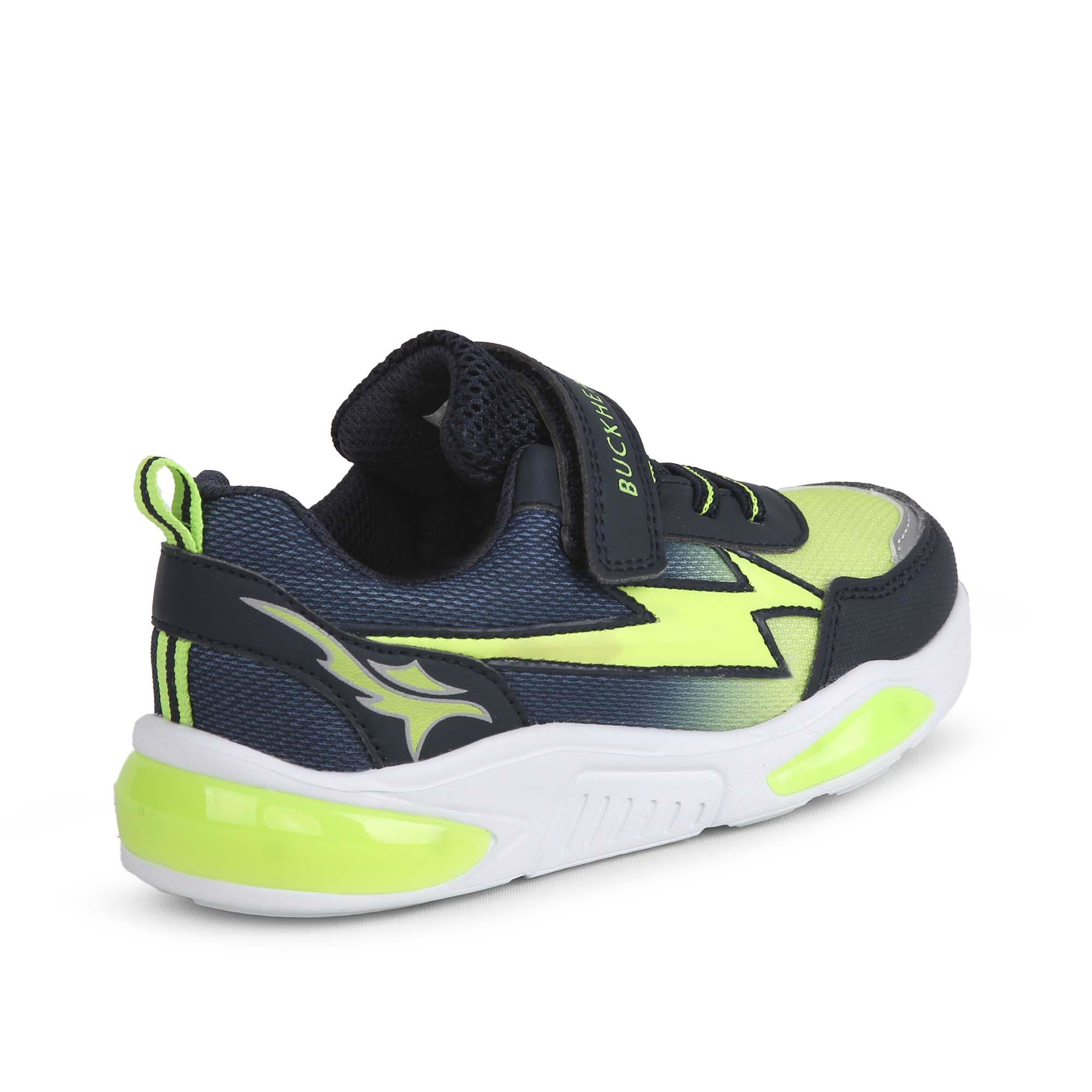 Buckhead  Cyrus İşikli Günlük Çocuk Ayakkabisi Buck3022navy-Green