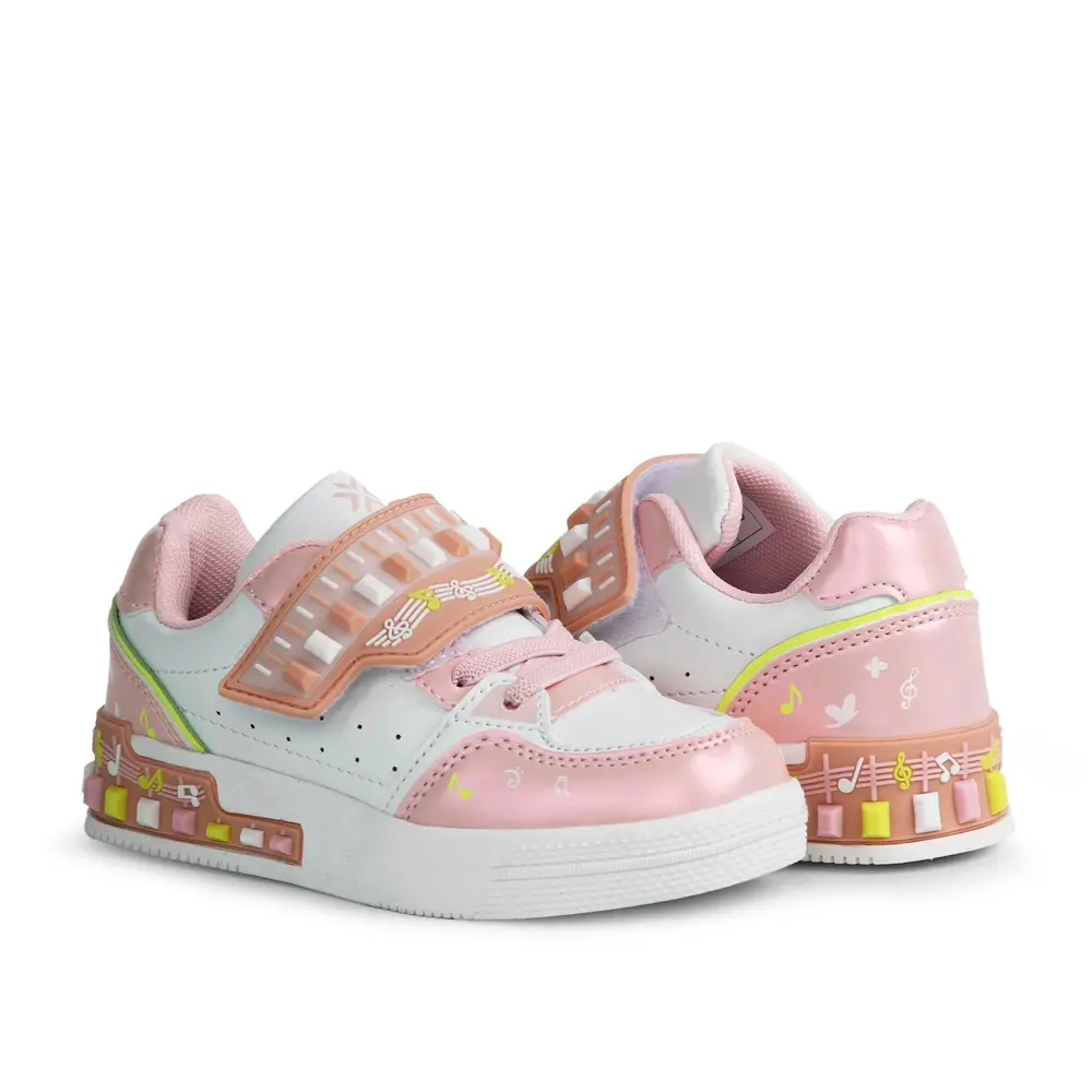 Buckhead Melody Işıklı Günlük Çocuk Ayakkabısı BUCK3030Pink