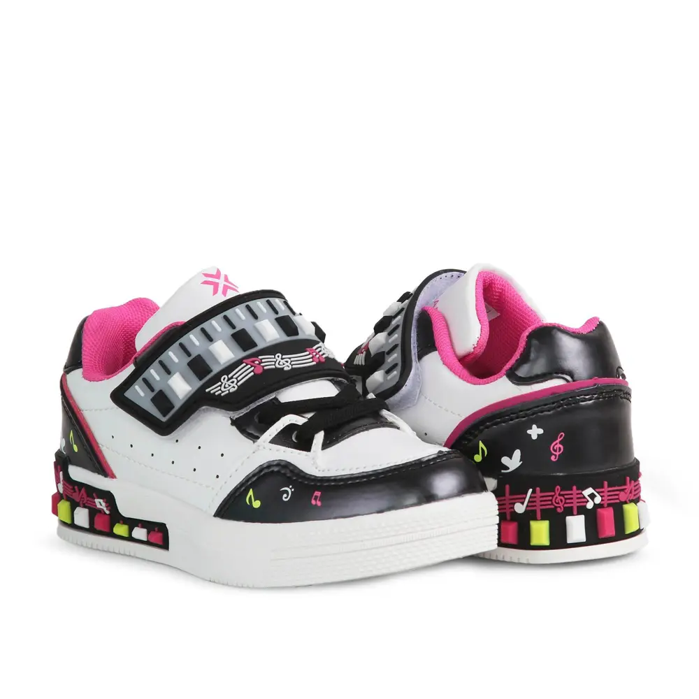 Buckhead Melody Işıklı Günlük Çocuk Ayakkabısı BUCK3030Black