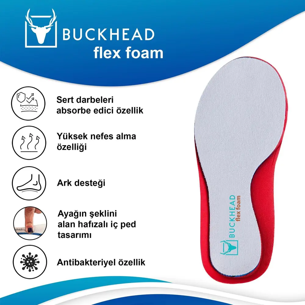 Buckhead Napalyon Waterproof Akıllı Bağcıklı Günlük Spor Ayakkabı