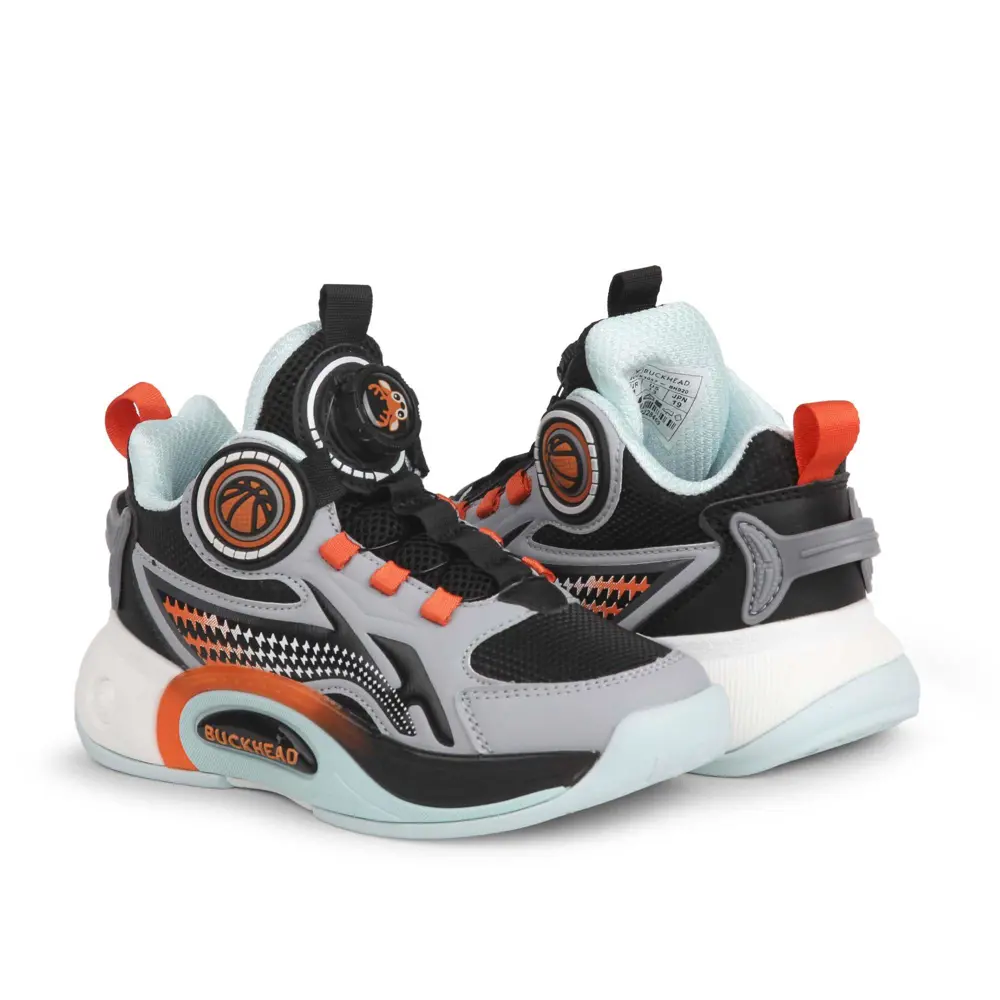 Buckhead Pıck Akıllı Bağcıklı Günlük Spor Ayakkabı BUCK3057Black-