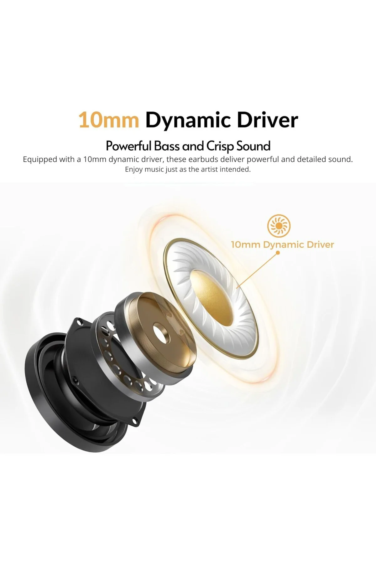 Buds Bluetooth Kulaklık - Şık Tasarım - iPX4-35 Saat Ultra Uzun P
