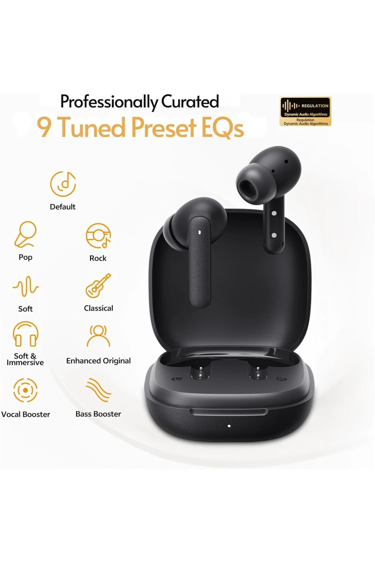 Buds Bluetooth Kulaklık - Şık Tasarım - iPX4-35 Saat Ultra Uzun P