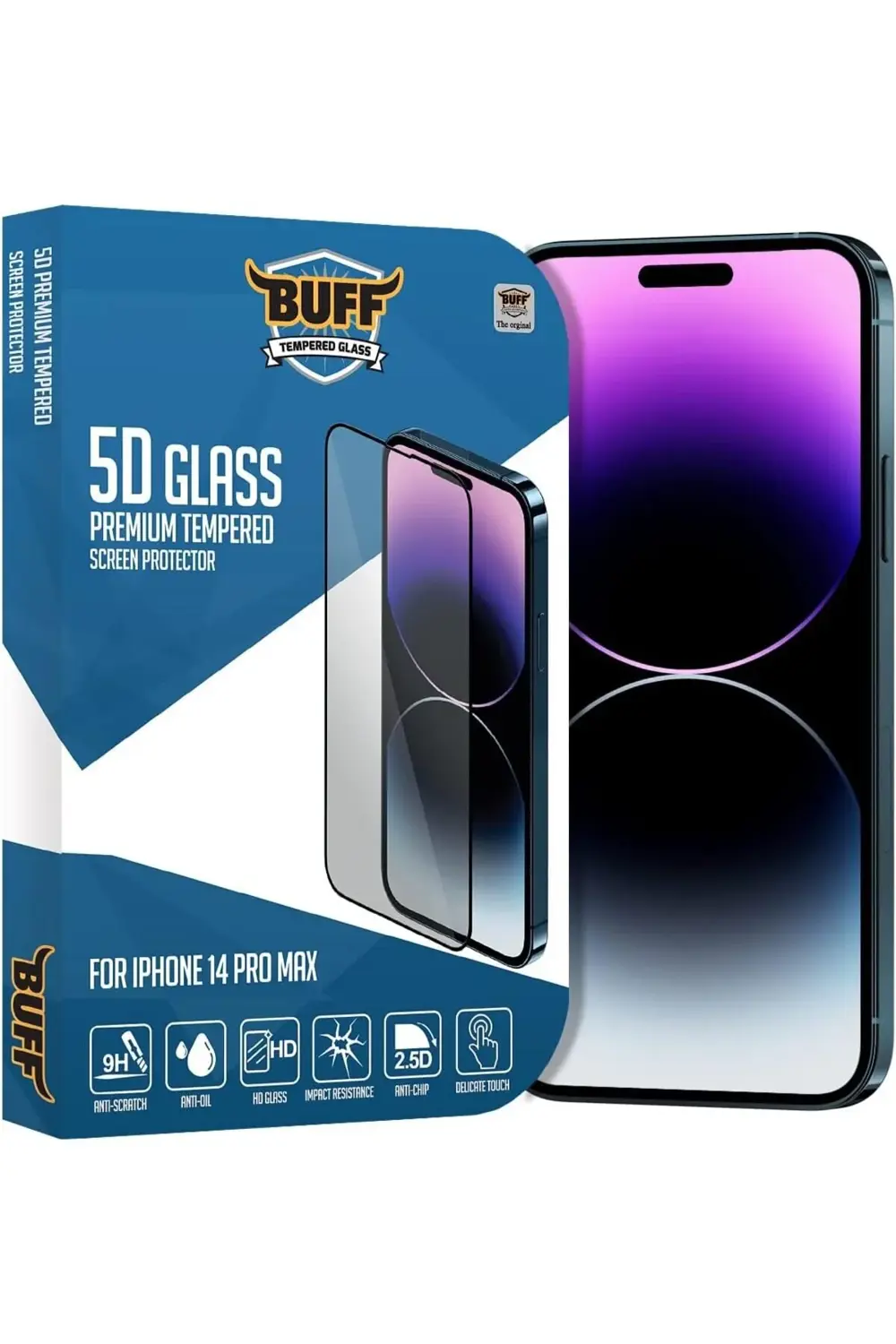Buff 14 Pro Max 5D Glass Ekran Koruyucu 395519