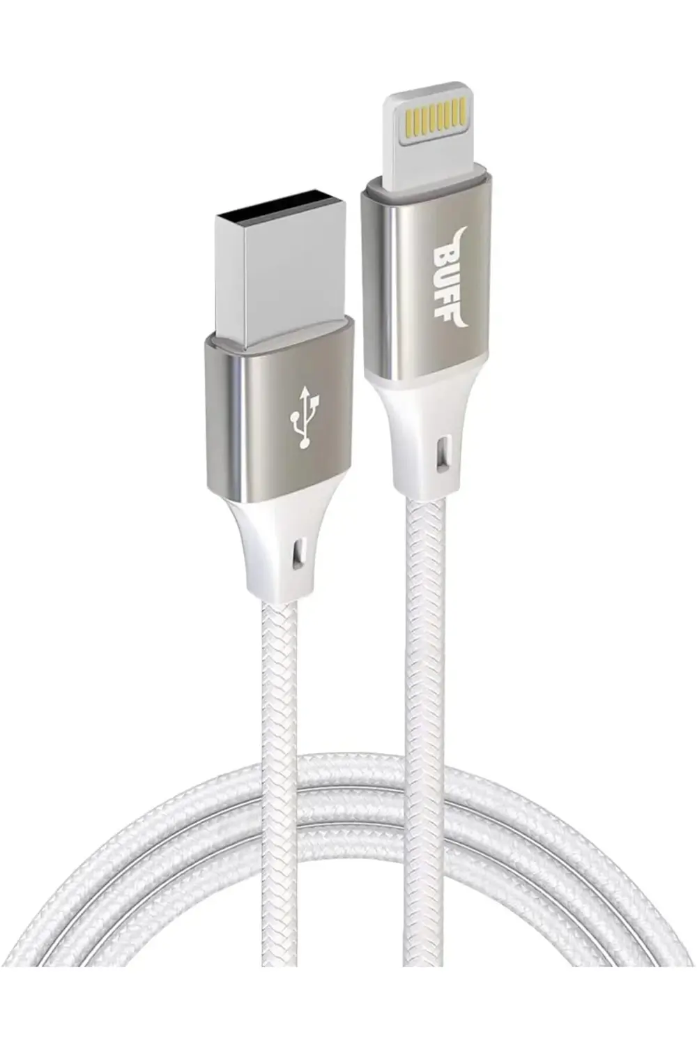 Buff BL71 USB to Lightning 2.4A 1.2M Örgülü Data ve Şarj Kablosu