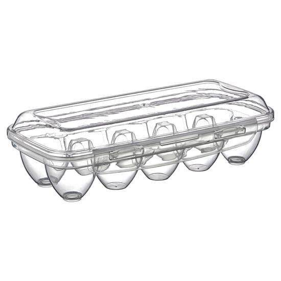BUFFER® 10 Bölmeli Kilitli Kapaklı Yumurtalık Saklama Kutusu YU11