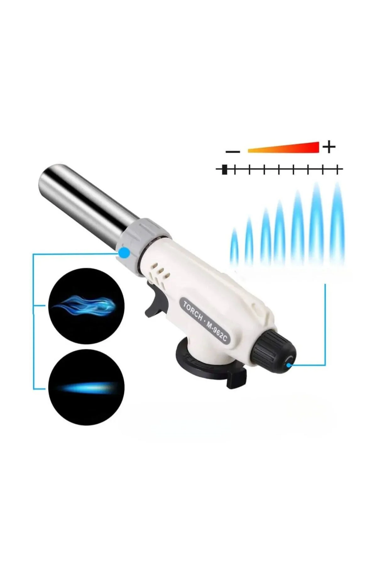 BUFFER®  1300°C Çok Amaçlı Gaz Torch Çakmak - Mutfak, Mangal, Leh