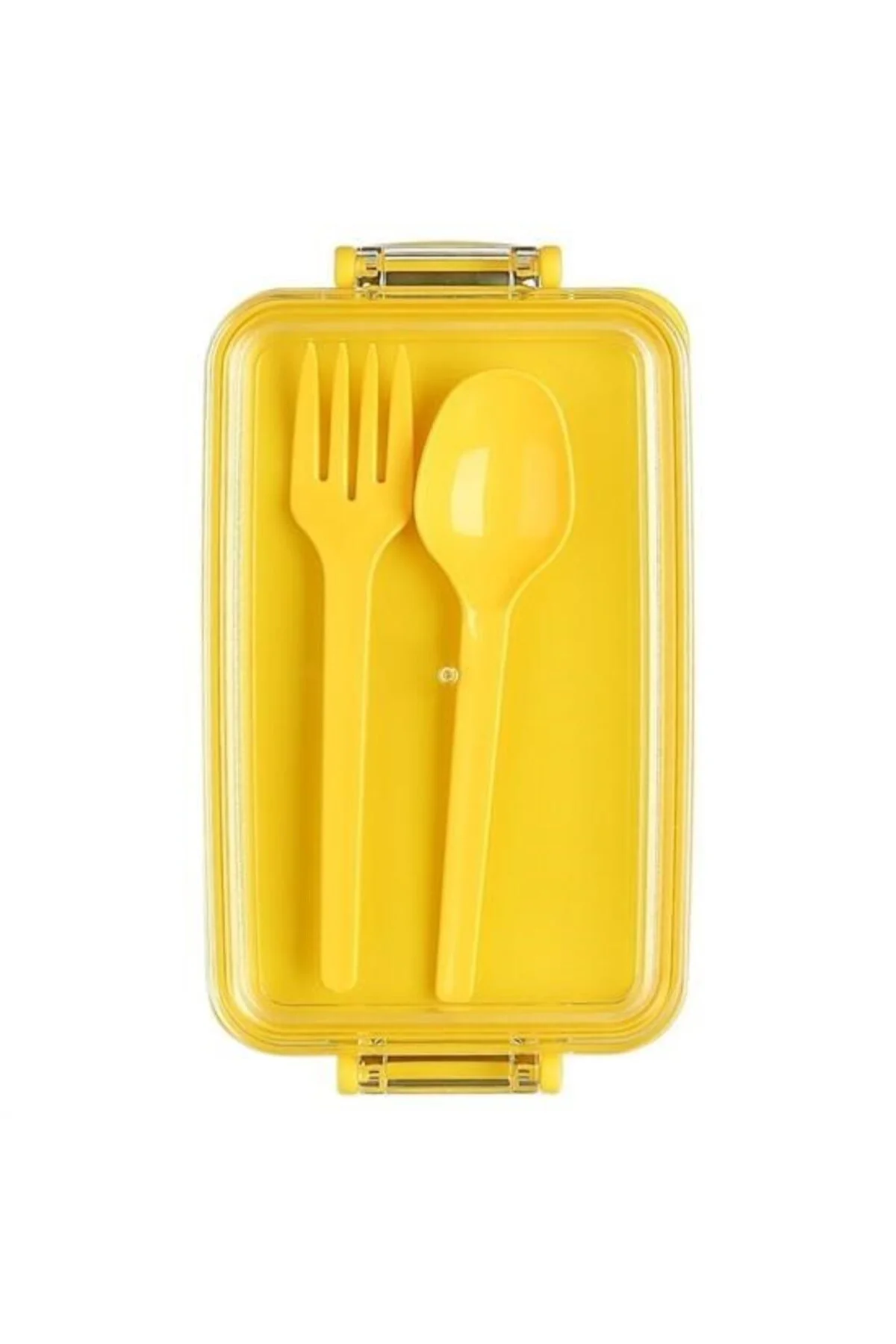 BUFFER® 2 Bölmeli Çok Amaçlı 900 ml Kapasiteli Çatal Kaşıklı Daya