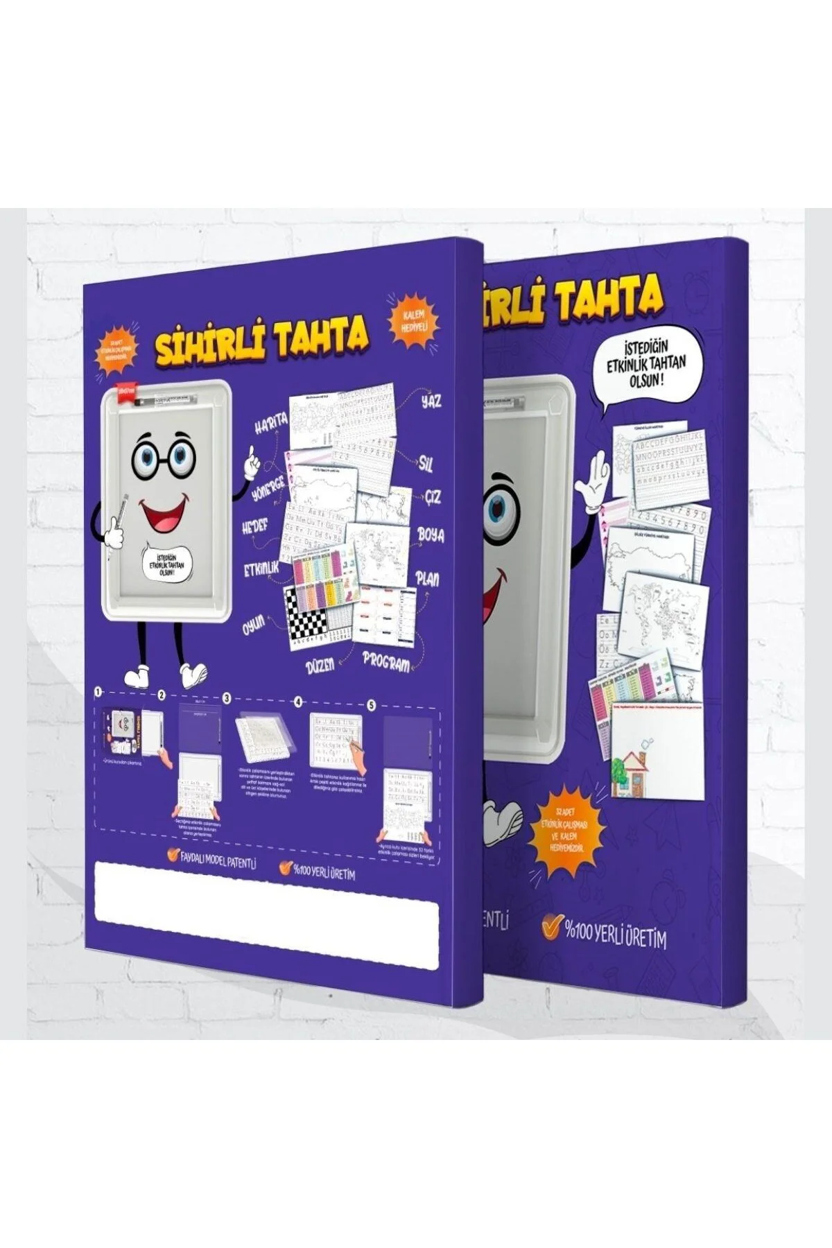 Buffer 32 Farklı Etkinlikli Kalem ve Silgi Hediyeli Eğitici Sihir