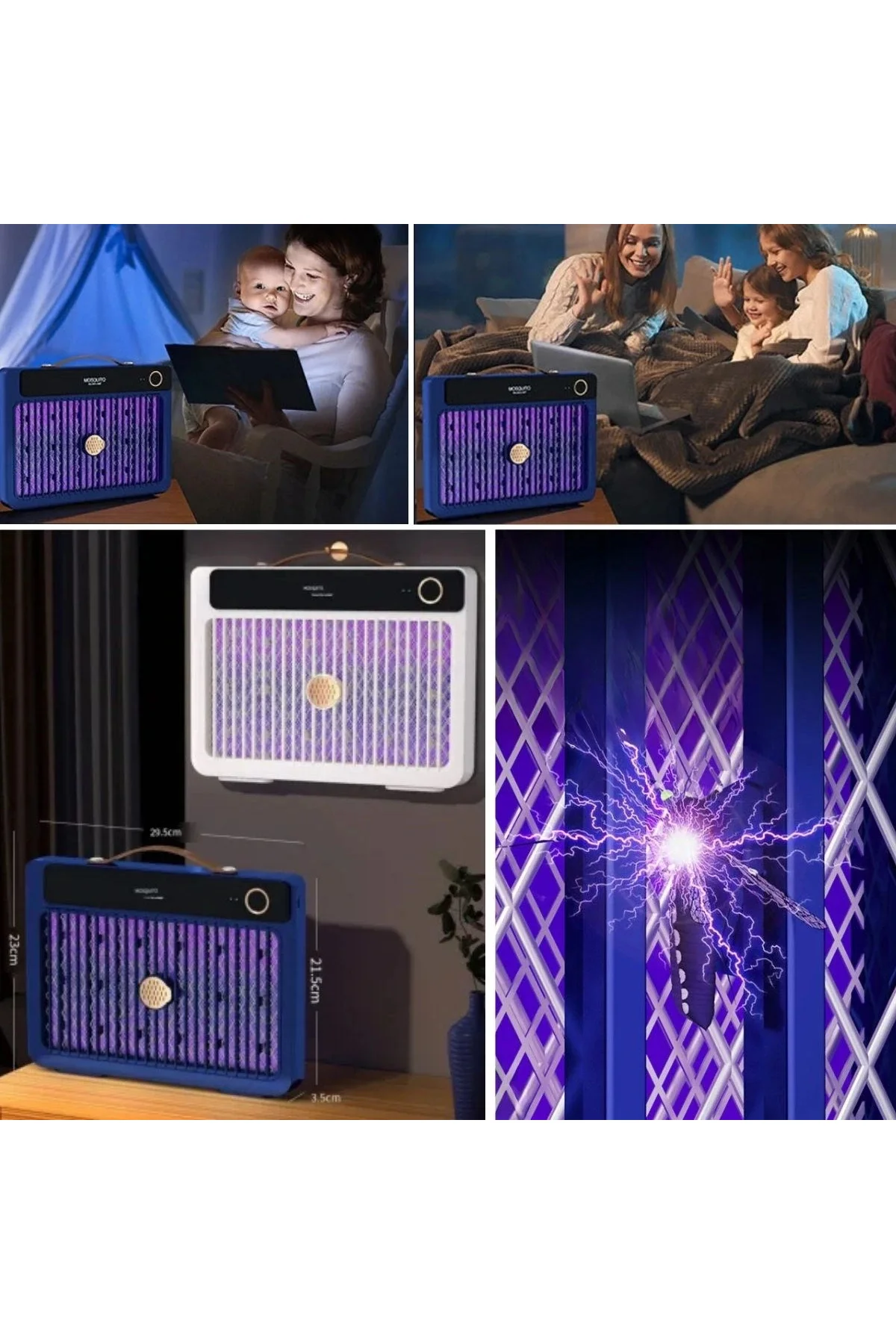 BUFFER® 4000mAh Şarj Edilebilir Kablosuz 3000V Yüksek Güçlü Elekt