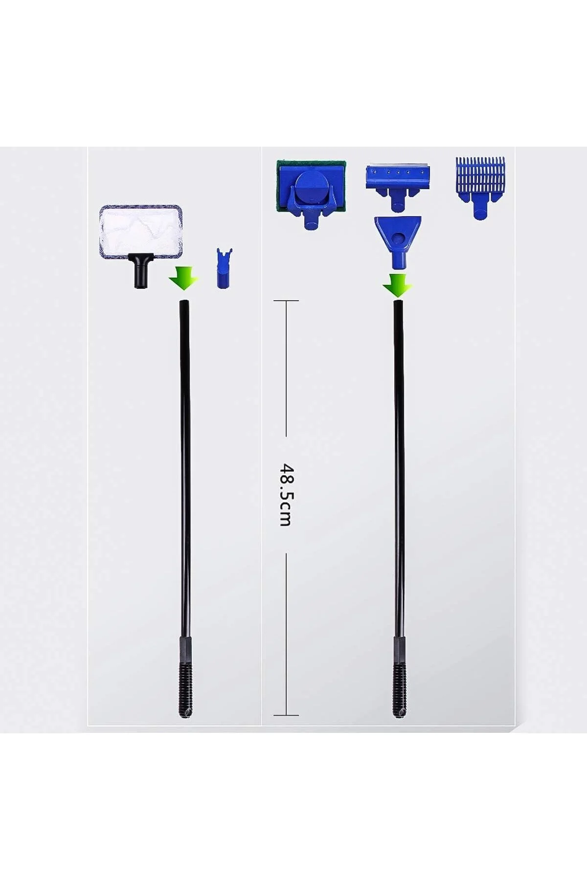 Buffer 5 in 1 Akvaryum Tankı Temizleme Seti Akvaryum Balığı Bakım