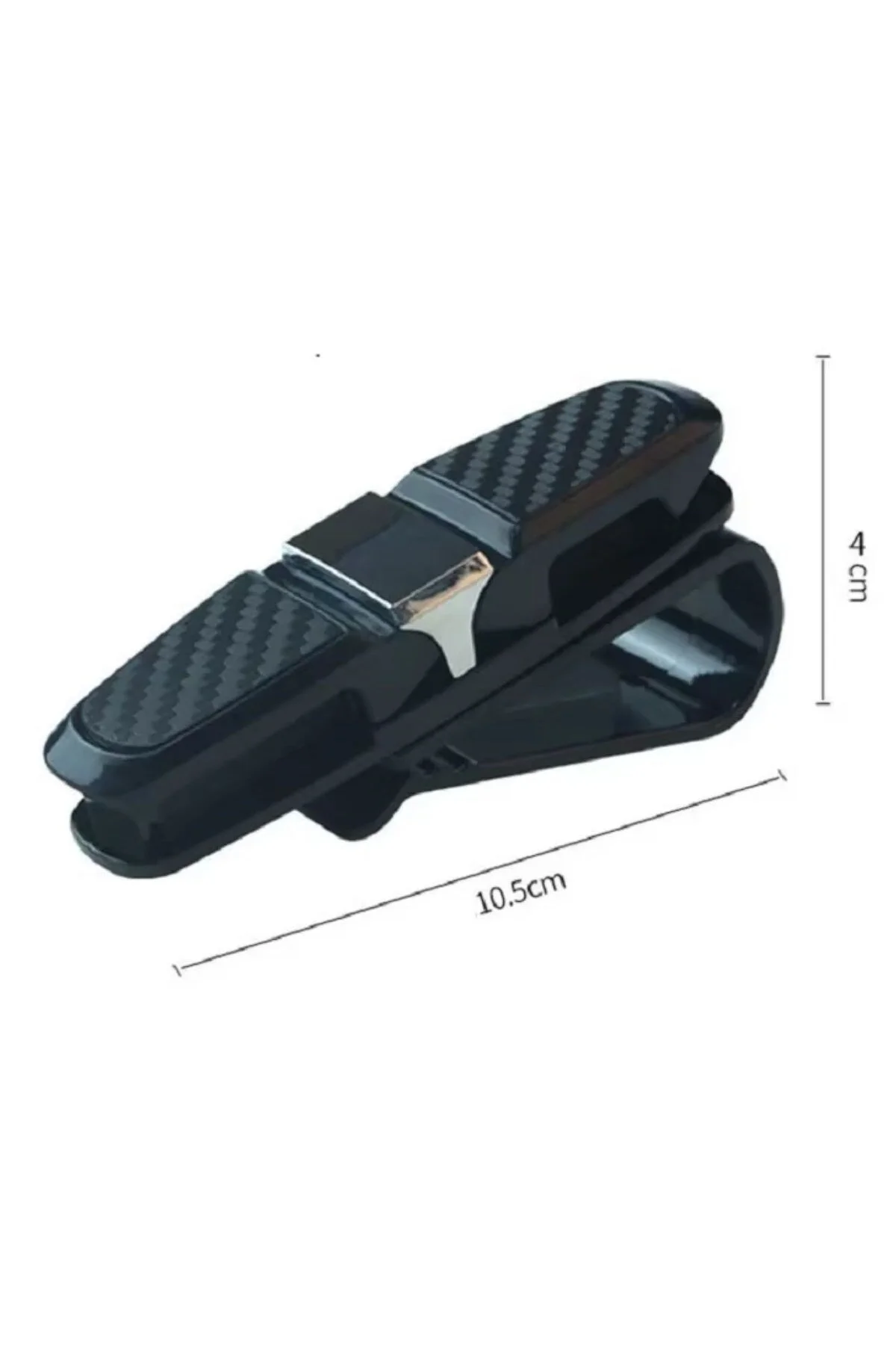 BUFFER® Araç İçi Güneşliğe Takılan 2'li Gözlük,Kart,Para Takmalık