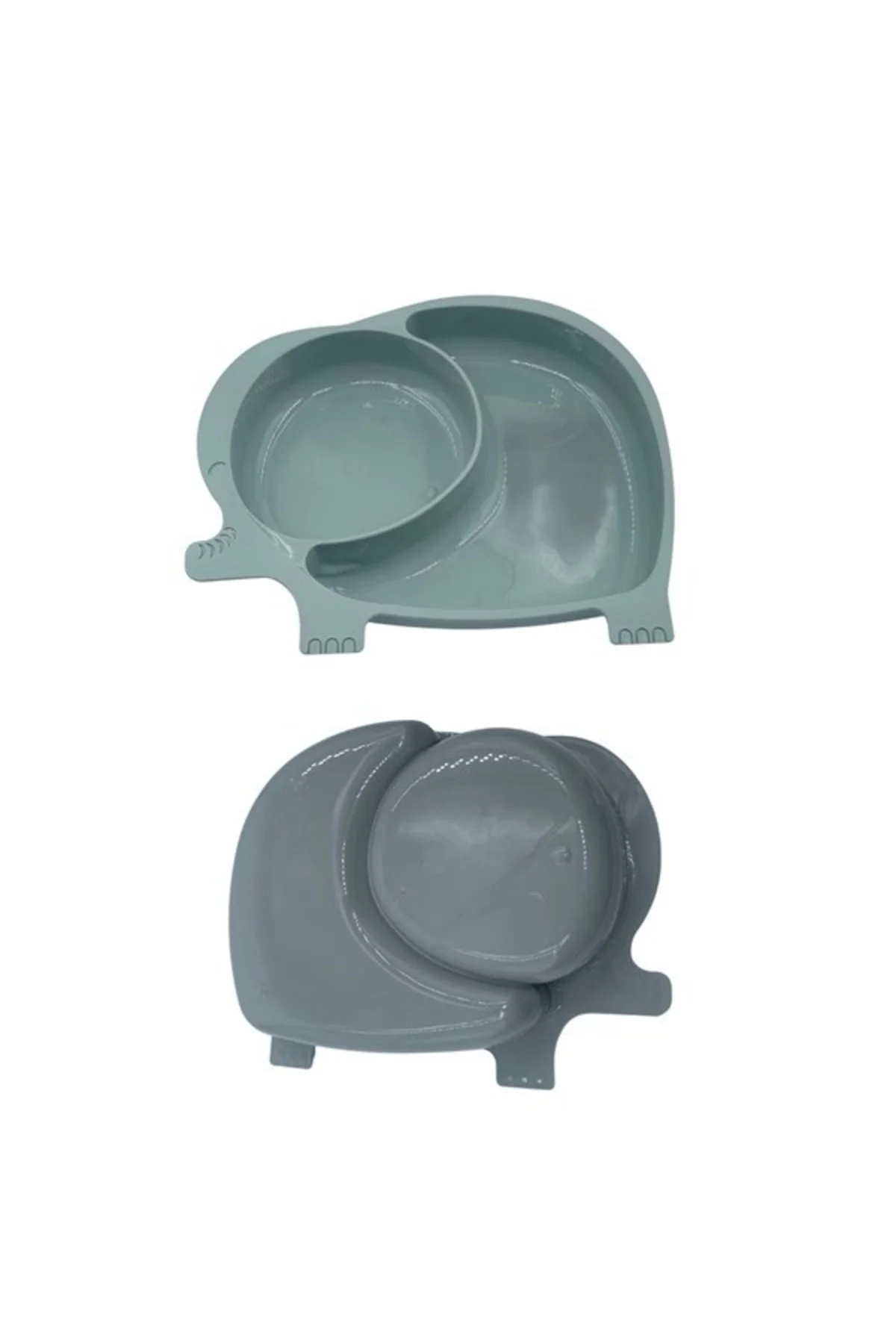 BUFFER® Bebek ve Çocuk için Sevimli Fil Model Desenli Yemek Bebek