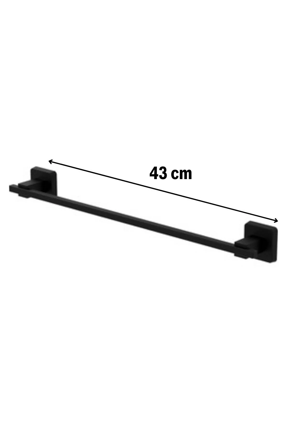 BUFFER® Kendiliğinden Yapışkanlı Siyah Çubuk Havluluk